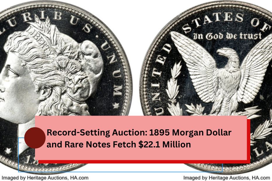 Record-Setting Auction: 1895 Morgan Dollar and Rare Notes Fetch $22.1 Million