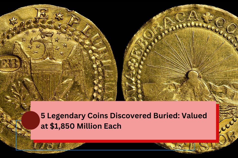 5 Legendary Coins Discovered Buried: Valued at $1,850 Million Each