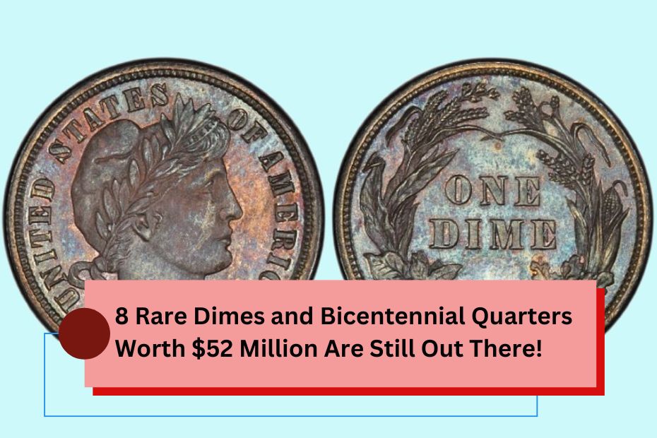 Rare Dimes and Bicentennial Quarters Worth $52