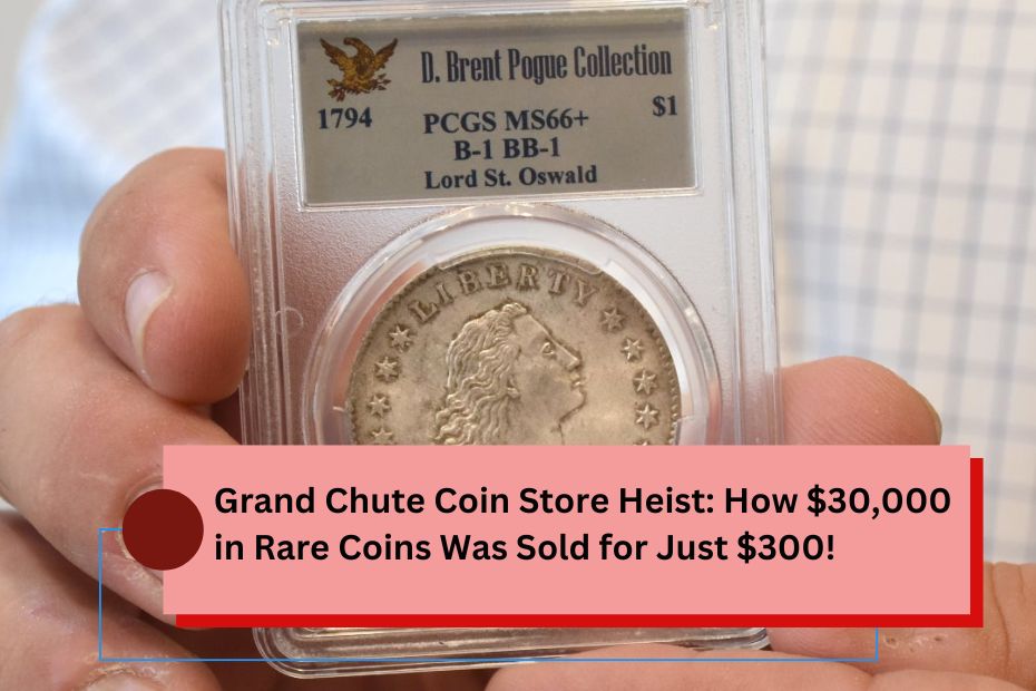 Grand Chute Coin Store Heist: How $30,000 in Rare Coins Was Sold for Just $300!