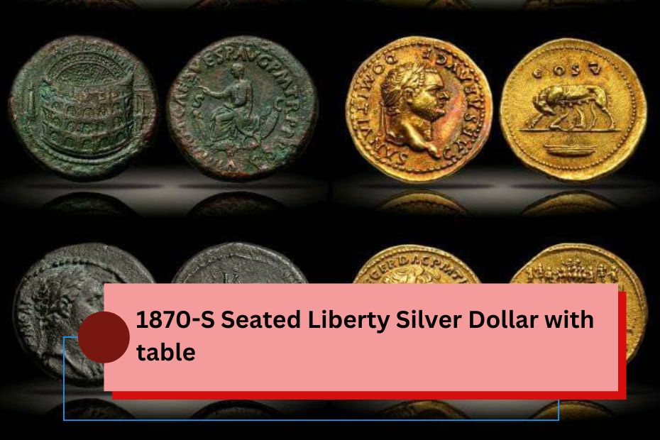 1870-S Seated Liberty Silver Dollar