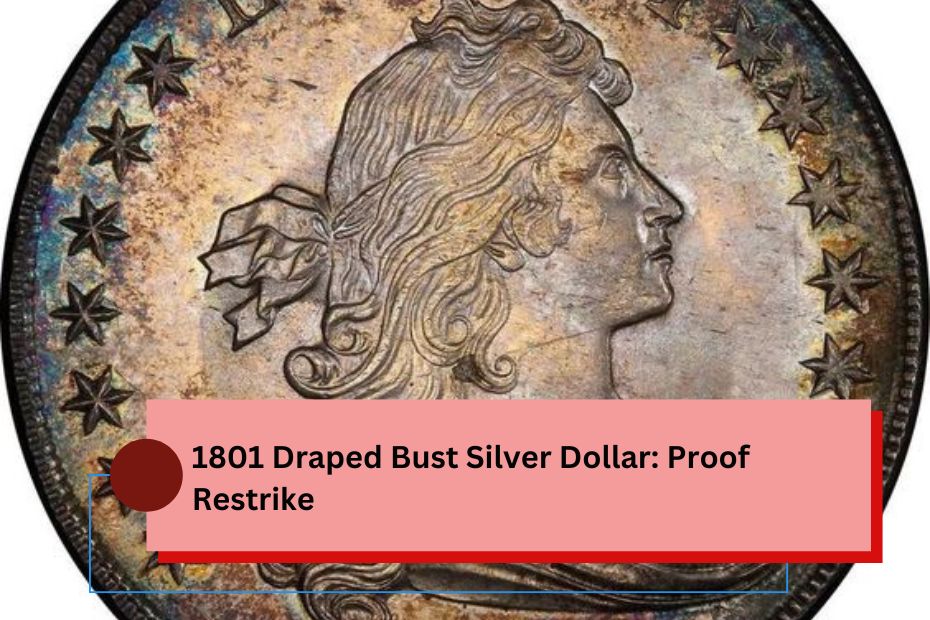 1801 Draped Bust Silver Dollar: Proof Restrike