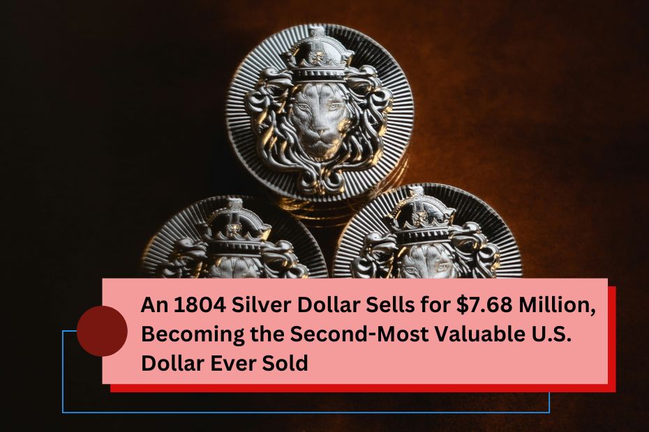 An 1804 Silver Dollar Sells for $7.68 Million, Becoming the Second-Most Valuable U.S. Dollar Ever Sold