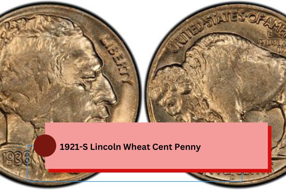 1921-S Lincoln Wheat Cent Penny