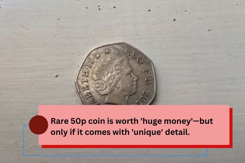 Rare 50p coin is worth 'huge money'—but only if it comes with 'unique' detail.