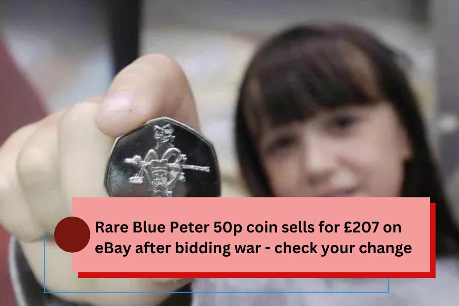 Blue Peter 50p coin